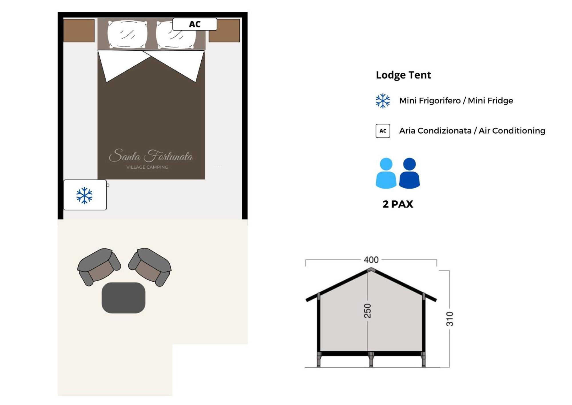 Hostel & Glamping Santa Fortunata Sorrento Rom bilde